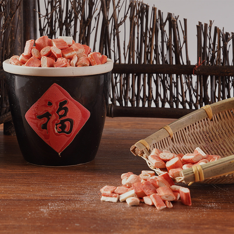 Înghețarea Crabului de imitație uscată