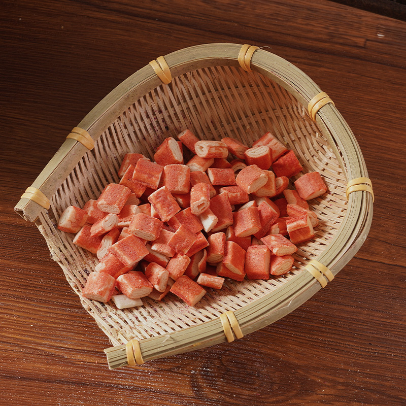 Înghețarea Crabului de imitație uscată Înghețarea Crabului de imitație uscată